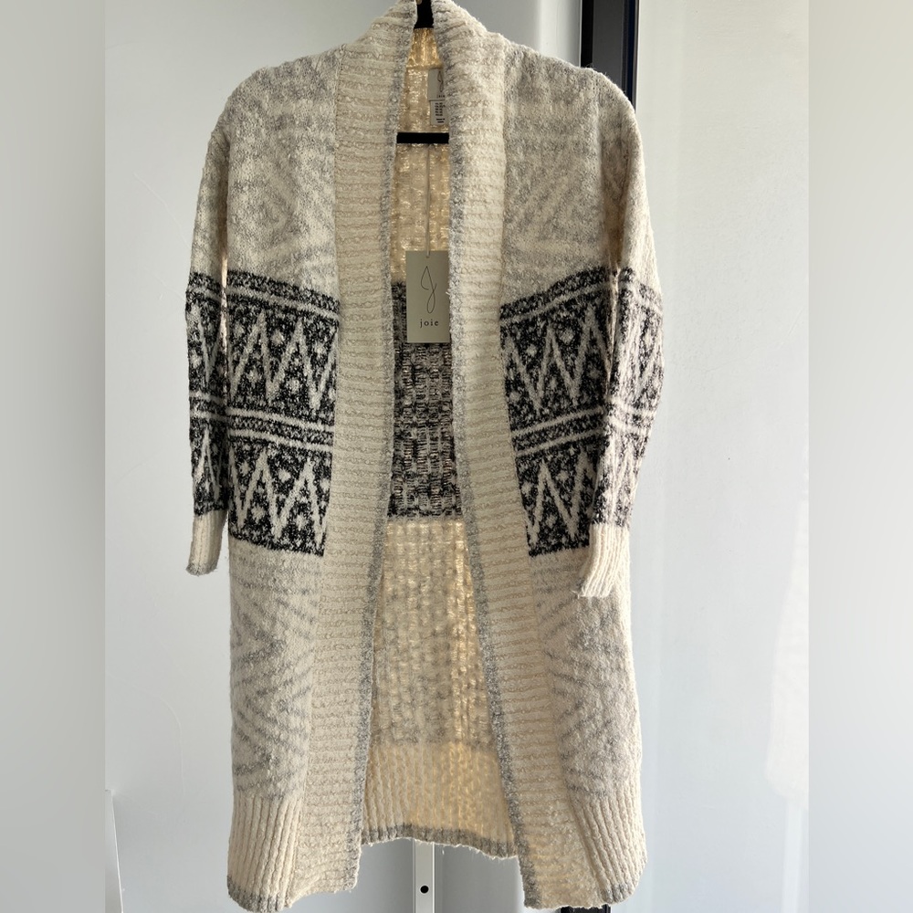 JOIE - Oversized Open Duster/Cardigan